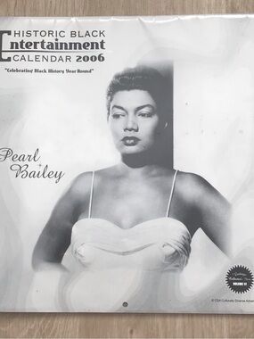 VTG HISTORIC BLACK ENTERTAINMENT 2006 CALENDAR - BLACK ENTERPRISE MAGAZINE - NEW